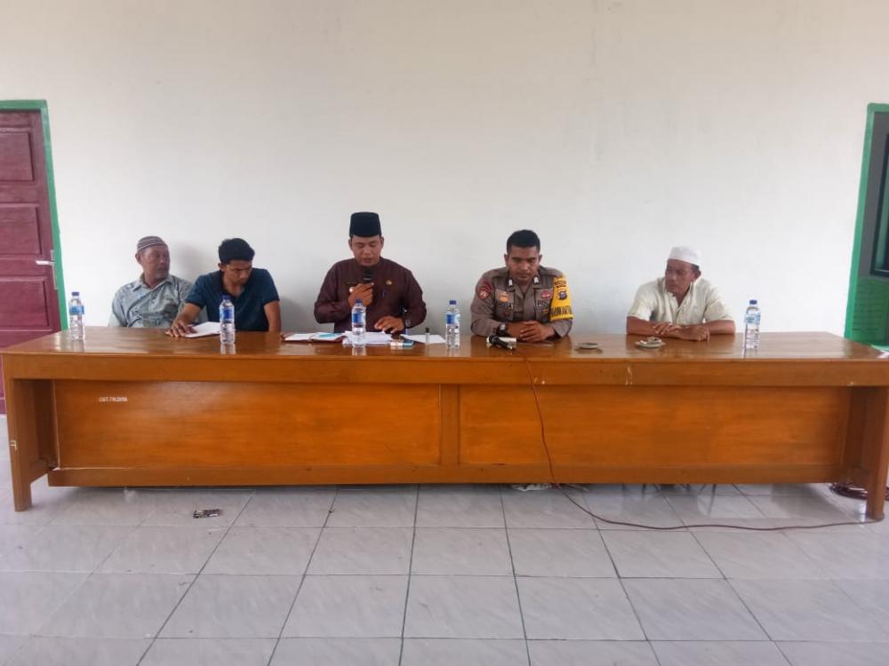 Rembug Desa SriTanjung  Diharapkan Mampu Bangkitkan Semangat Bangun Desa