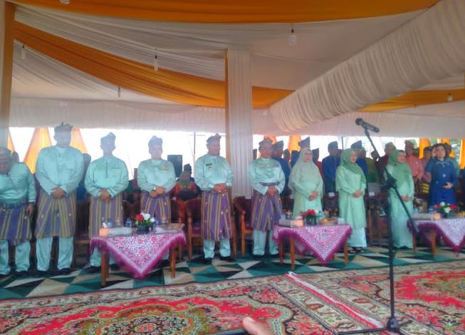 Bupati HM Wardan Melepas Pawai Ta'aruf MTQ Ke 49 Kabupaten Indragiri Hilir 20 Kafilah 4800 Peserta
