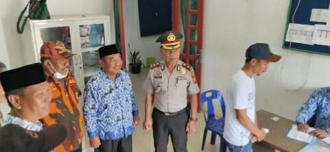 Terkait Kabut Asap, Kapolsek Bagan Sinembah Tinjau Posko Pelayanan Kesehatan Gratis di Puskesmas Balai Jaya