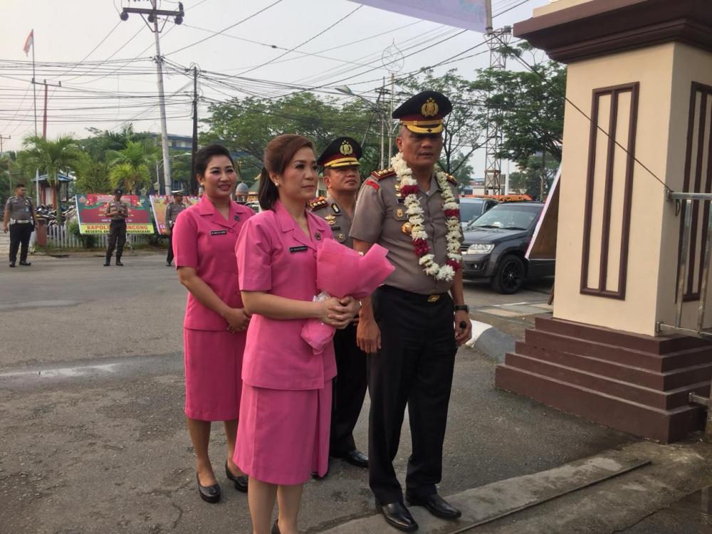 Serah Terima Jabatan,Polres Indragiri Hilir Adakan Acara Syukuran