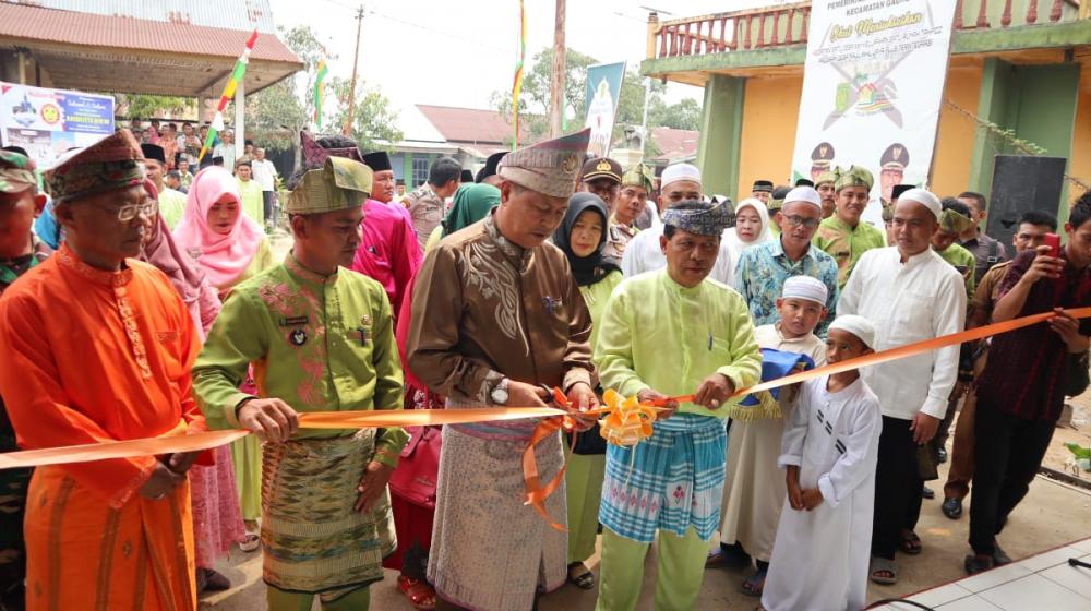 Wabup Syamsuddin Uti Resmikan Rumah Tahfidz Raudhatul Qur'an Desa Belantaraya