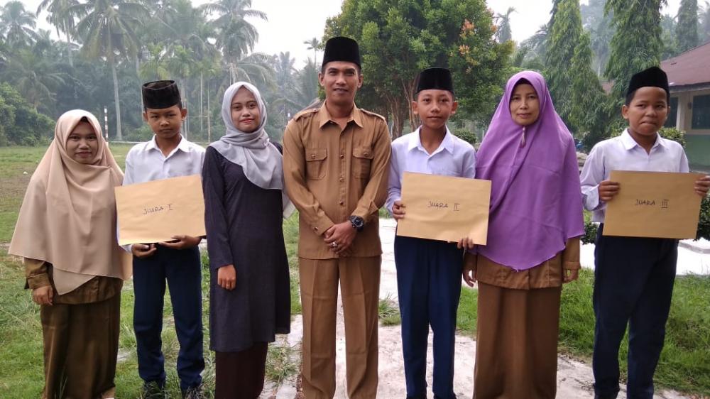 Tingkatkan Motivasi, MTs Al.Anshor Tanjung Kapal Gelar Lomba Kebersihan Kelas