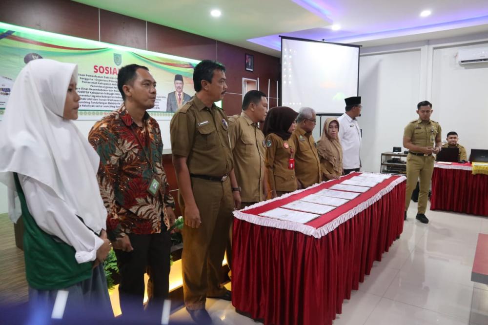 IWO(Ikatan Wartawan Online) Inhil Teken MoU Bersama Disdukcapil, Siap Sosialisasikan Informasi Adminduk ke Masyarakat 