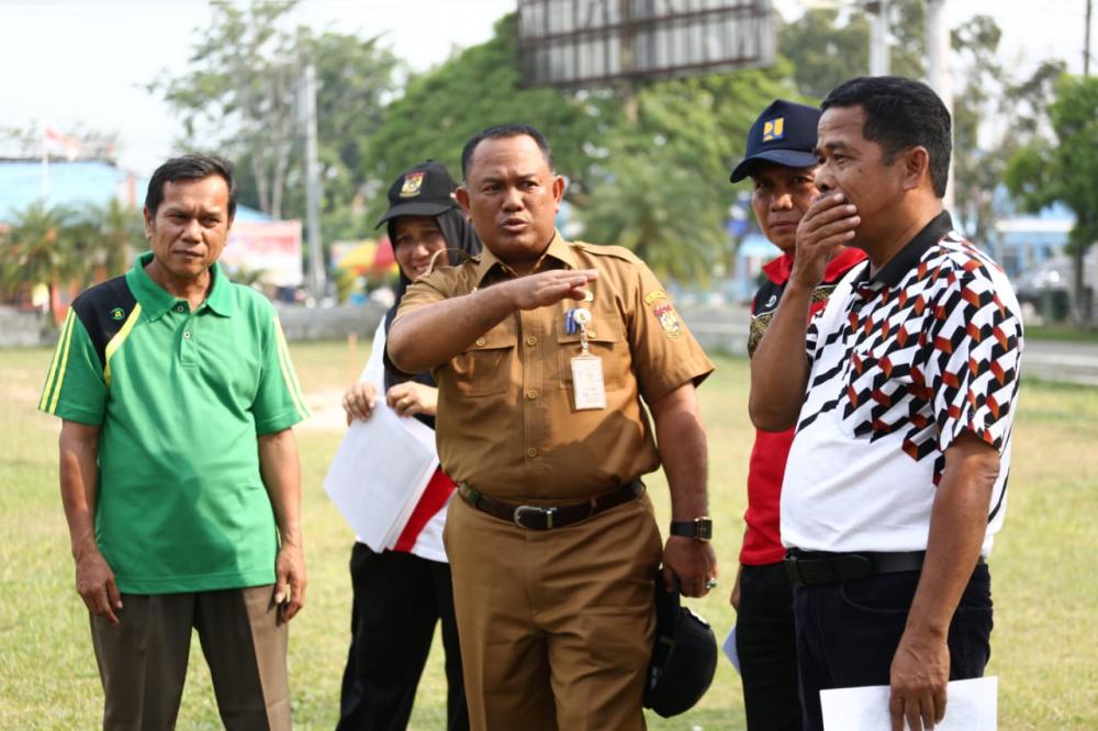 Tinjau lokasi MTQ XXXVIII, Sekda Kampar Minta Tata lokasi Sebaik Mungkin