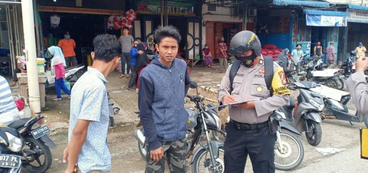 Polsek Bagan Sinembah Kembali Gelar Operasi Yustisi
