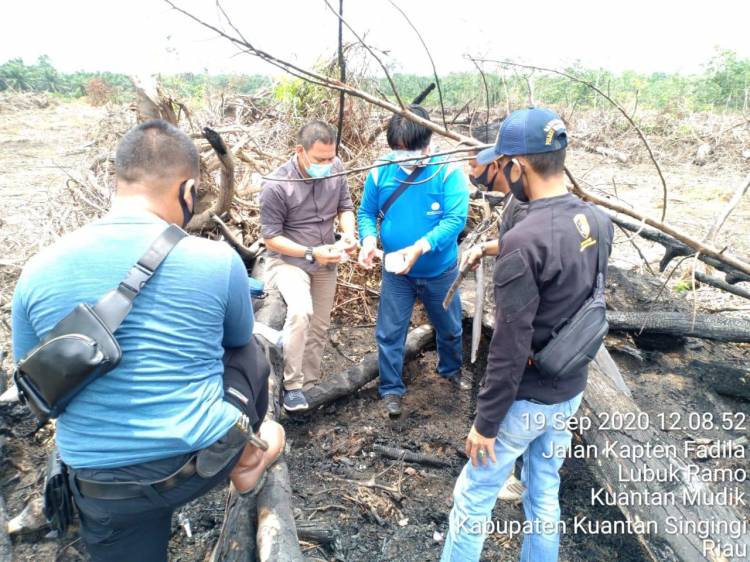 Polres Kuansing Datangkan Saksi Ahli IPB guna Lengkapi Berkas Perkara Pidana Karhutla