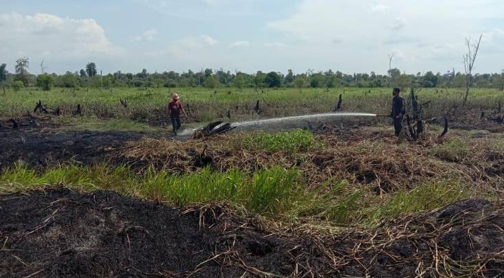 Manajer PT SBP Klarifikasi Karhutla di Area HGU PT SBP Kabupaten Pelalawan