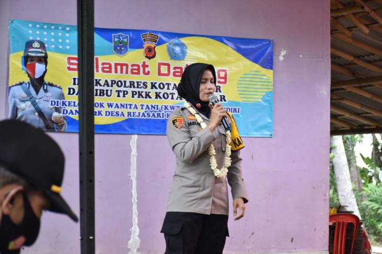 Wakil Walikota Banjar Bersama Kapolres Resmikan Kampung Tangguh Desa Rejasari, Jabar