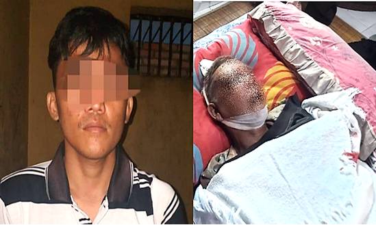 Na&rsquo;uzubillahiminzalik, Anak Durhaka Bunuh Ayah Kandungnya Seorang Haji di Kabupaten Kampar