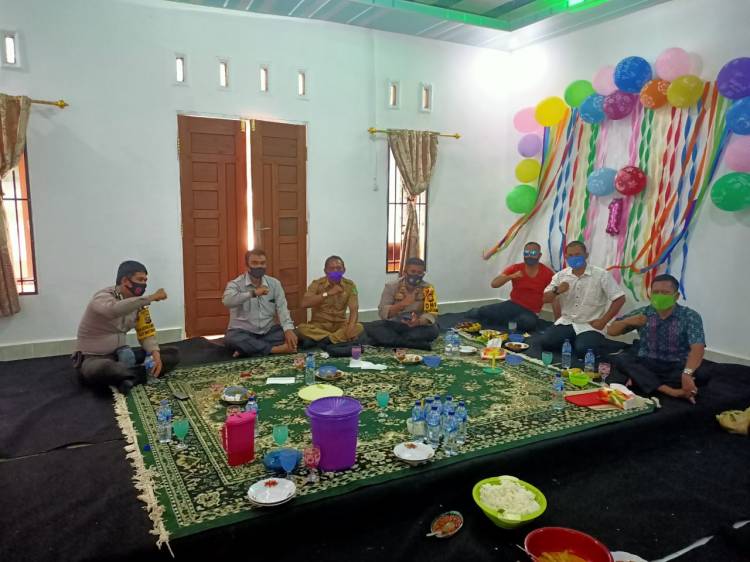 Jelang Pilkada Serentak, Satgas Nusantara Polda Riau ke Kelurahan Bahtera Makmur