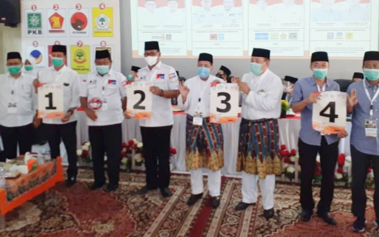 Ini Dia Nomor Urut Paslon Pilkada Rokan Hilir