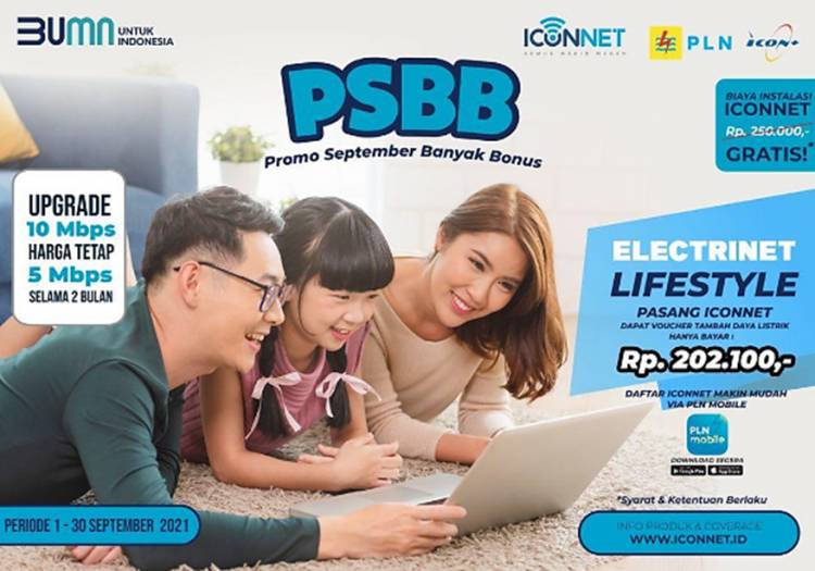 Pasang ICONNET dari PLN, Nikmati Promo Biaya Tambah Daya Hanya Rp 202.100