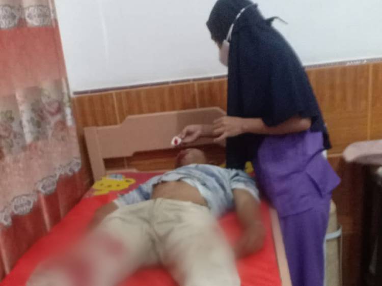 Tumpukan Material Proyek di Bagan Sinembah Raya Makan Korban