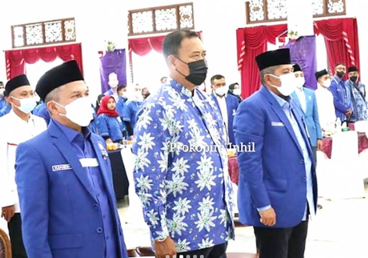 Bupati Inhil HM. Wardan Diwakili Asisten I Hadiri Muscab PAN se-Kabupaten Inhil