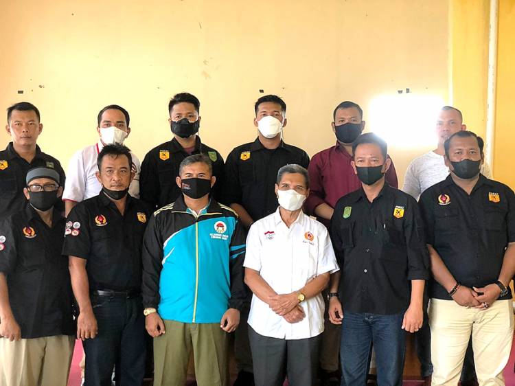 Forki Inhil Rapat dan Musyawarah Bersama Perguruan Karate-Do untuk Persiapan Porprov 2022