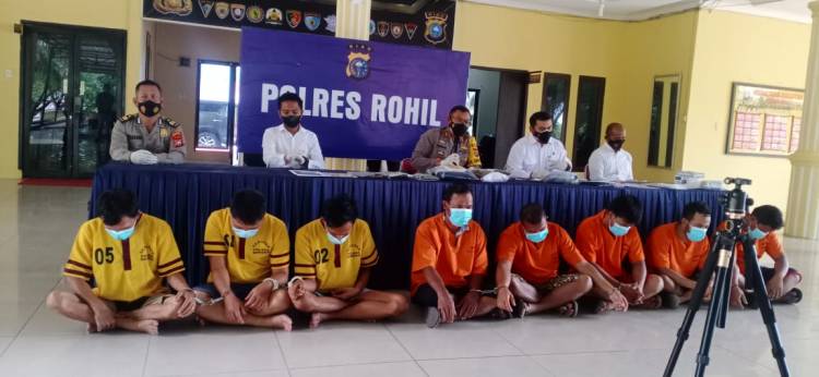 Polisi Ringkus Sindikat Pelaku Pencurian ATM di Rohil