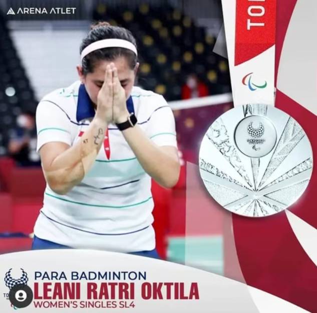 Inilah Profil Leani, Peraih 2 Emas dan 1 Perak di Paralimpiade Tokyo Asal Riau