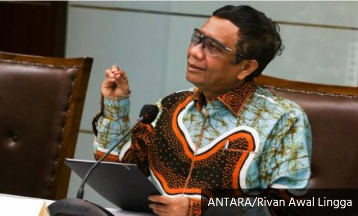 Terkait Pemabakaran Mimbar Mesjid Menkopolhukam Mahfud MD,Ingatkan Aparat Kepolisian Tidak Terburu Buru Pelaku Dinyatakan Ganguan Jiwa