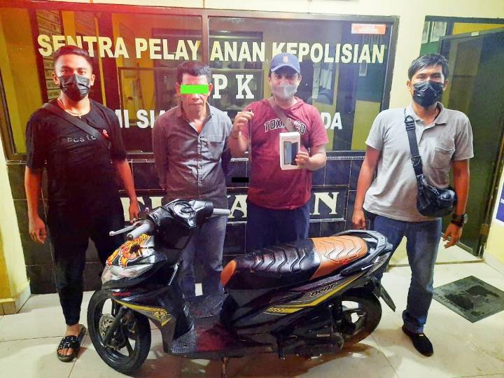 Maling di Rohil ini Diringkus Polisi