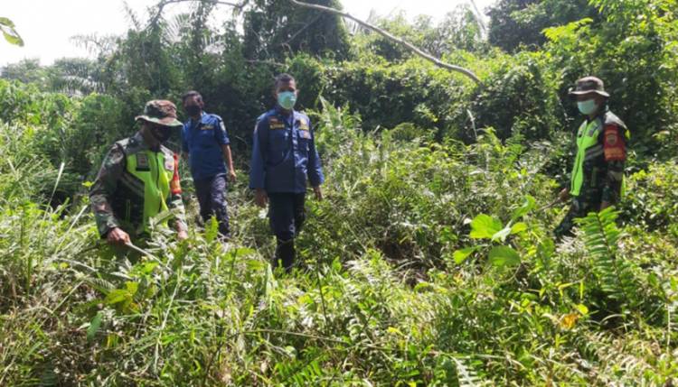 Babinsa Koramil 05/Rupat Kembali Gelar Patroli Lahan Rawan Kebakaran