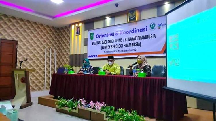 Dinsos Inhil Komit Cegah Penyebaran Frambusia pada Masyarakat 