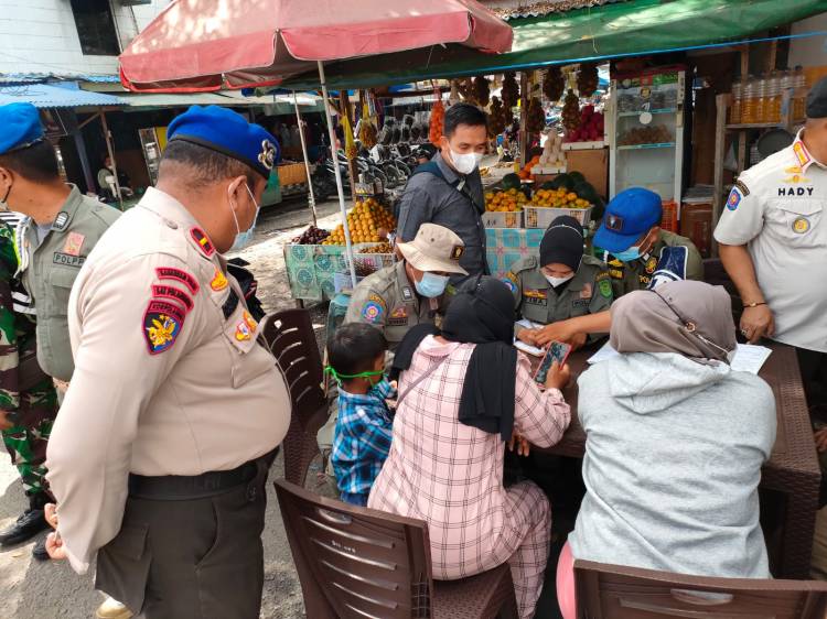 7 Orang Pelanggar Prokes Di Tembilahan Sidang Di Tempat