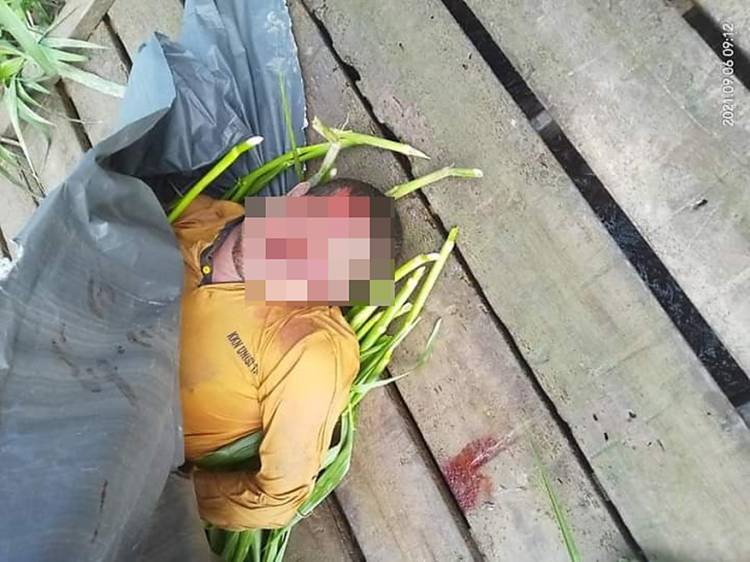 Warga Desa Pintasan Kecamatan Gaung Digegerkan dengan Penemuan Mayat Seorang Lelaki