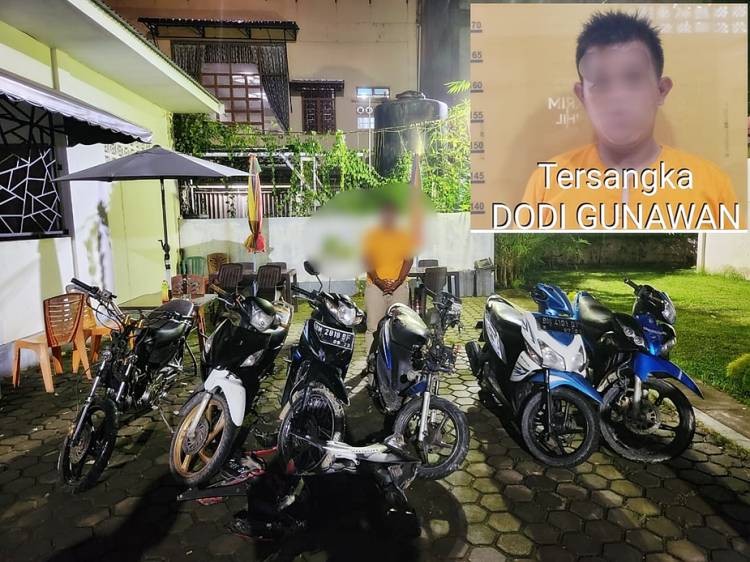 Spesialis Curanmor dan Penggelapan Berhasil Ditangkap Tim Resmob Polres Inhil
