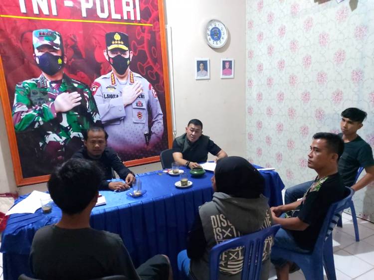 Polres Inhil Lakukan Restorative Justice Terhadap Remaja Pencuri Gerobak di Tembilahan