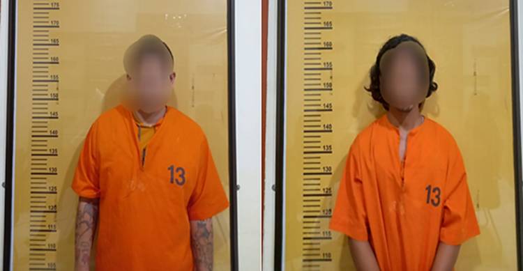 Tim Resmob Polres Inhil Bekuk Jambret di Pasar Kayu Jati Tembilahan, Dua Pelaku Ditangkap