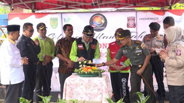 Ini Pesan Bupati Inhil HM. Wardan pada  HUT ke-18 Tagana Indonesia