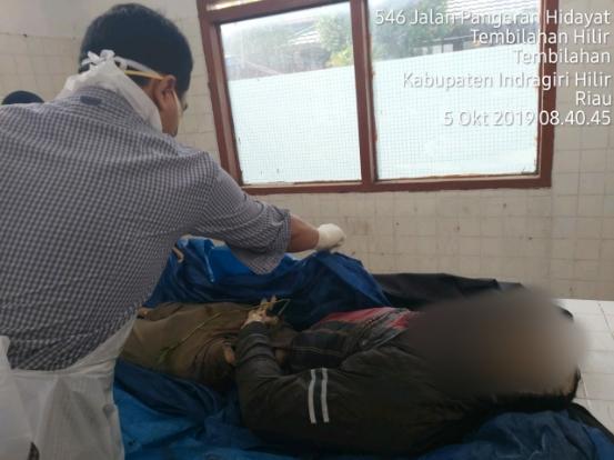Korban Tenggelam Di Sungai Indragiri Di Temukan Dalam Keadaan Sudah Meninggal Dunia