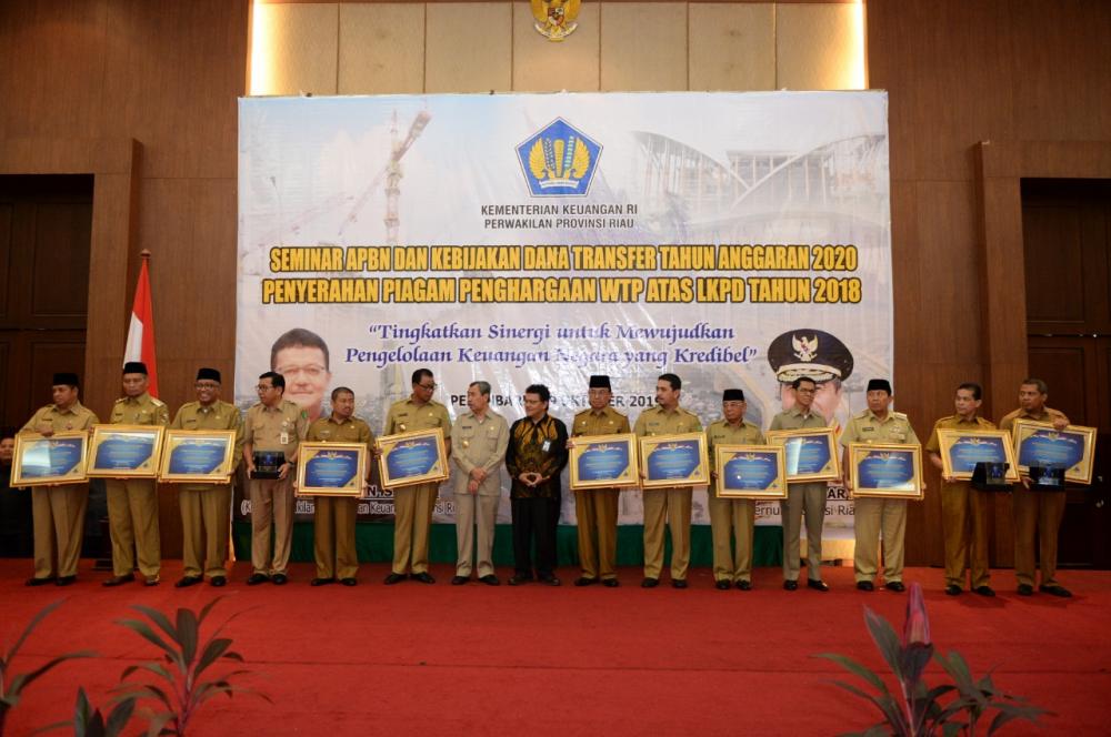 Seminar APBN Dan Kebijakan Dana Transfer Tahun Anggaran 2020.