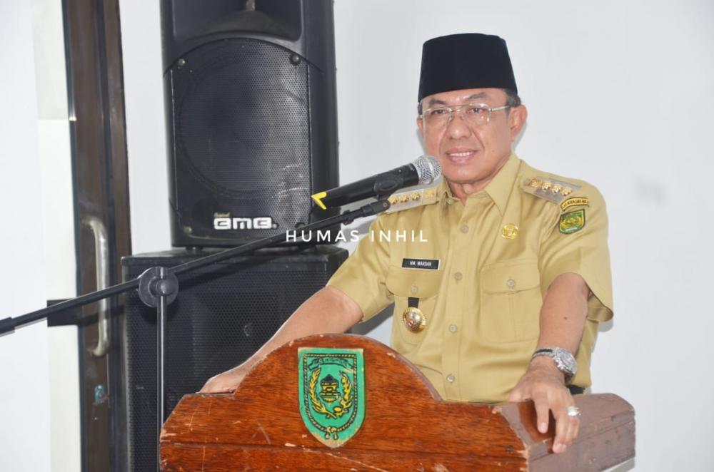 Bupati Inhil Hadiri Rakor Tim Pakem Di Kajari Inhil