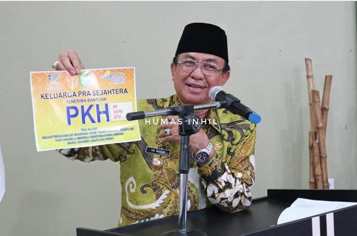 Hadiri Rapat PKH,Bupati HM Wardan Ingin Sinergikan PKH Dengan Program Yang Telah Disusun Melalui Kebijakan  Pemkab Inhi
