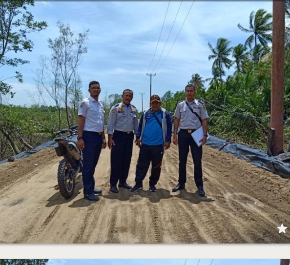 Sudah Lama di Tunggu Masyarakat Desa Air Tawar, Akhirnya Jalan di Bangun Pemerintah