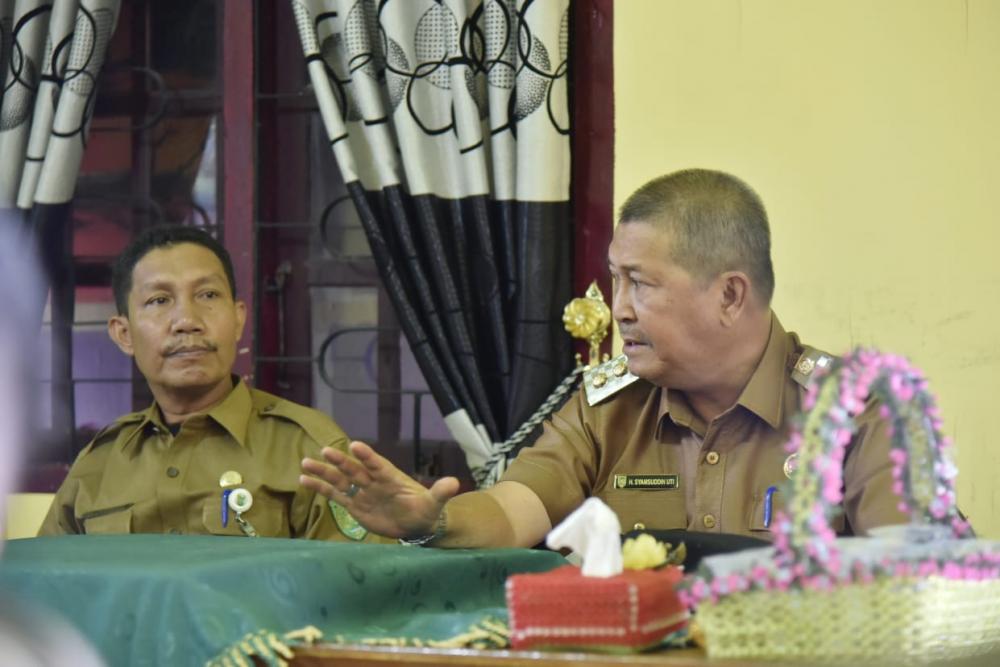 Wakil Bupati Inhil Sidak ke Sejumlah Kantor Lurah di Kecamatan Tempuling dan Kempas 