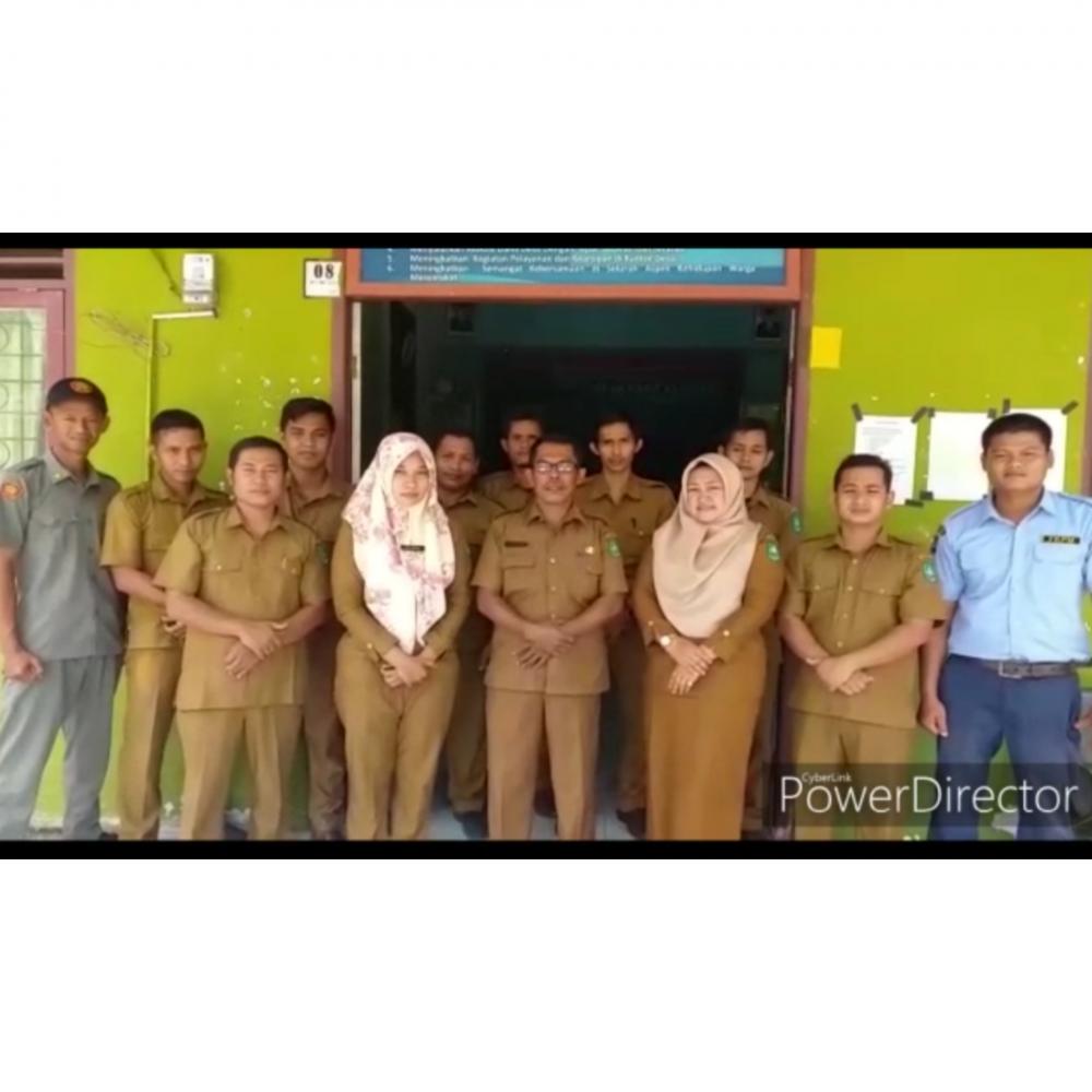 Pemerintahan Desa Parit Kebumen Ramai-ramai Tolak Aksi Demo Anarkis Jelang Pelantikan Presiden