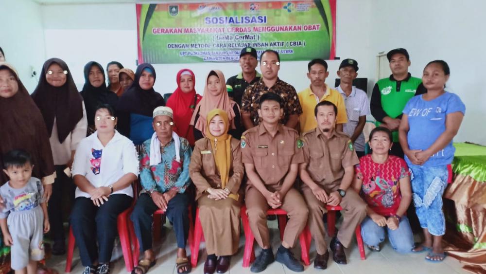 UPT PUSKESMAS  TANJUNG MEDANG GELAR SOSIALISASI GEMA CERMAT METODE CBIA