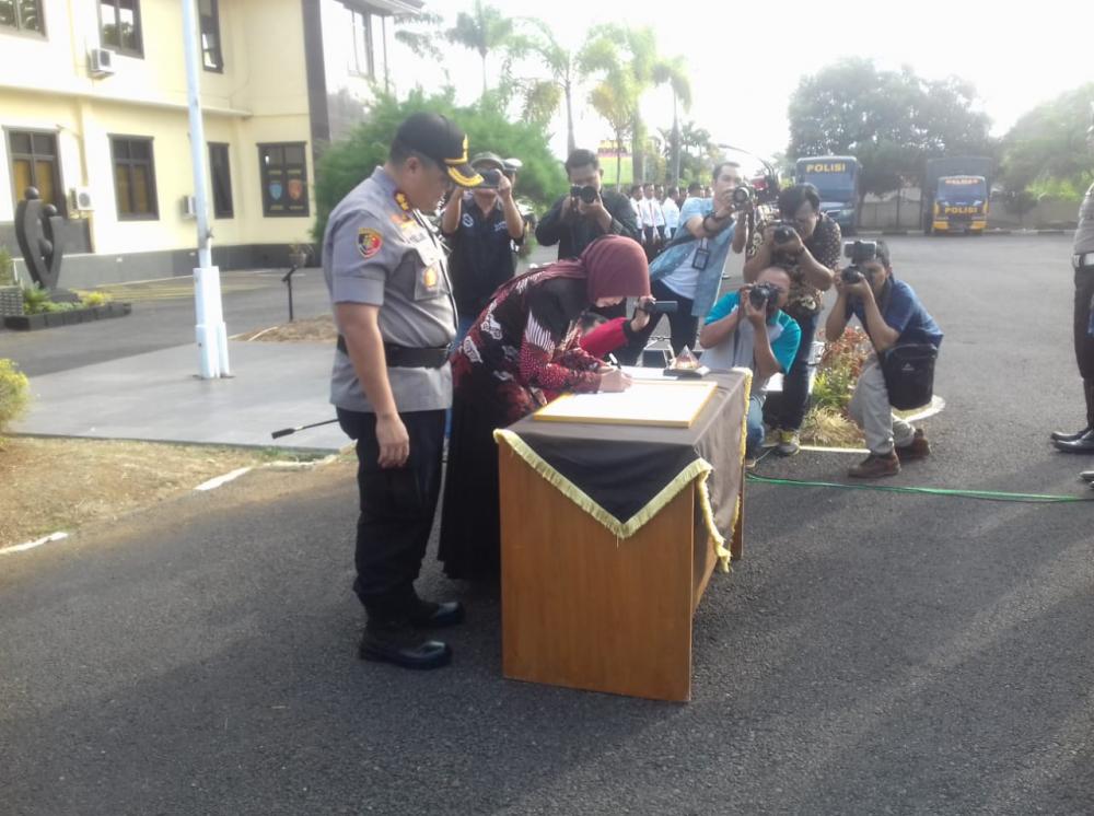 Program Citanduy Polres Banjar Mengajak Kaum Muda Lebih Cinta NKRI
