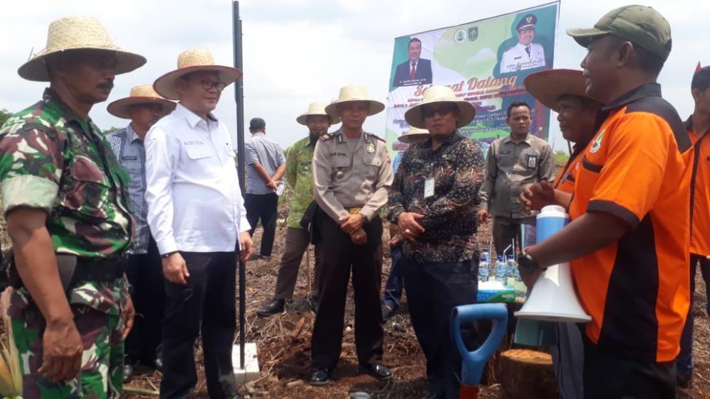 Kepala Badan Restorasi Gambut (BRG) RI Lakukan Kunjungan Kerja di Kecamatan Rupat
