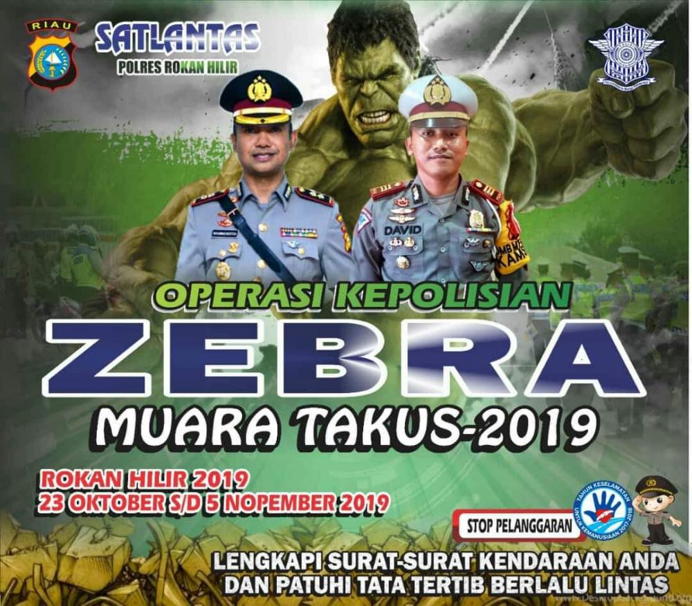 Ops Zebra Muara Takus 2019 Dimulai, Satgas Preemtif Polres Rohil Beri Himbauan ini..