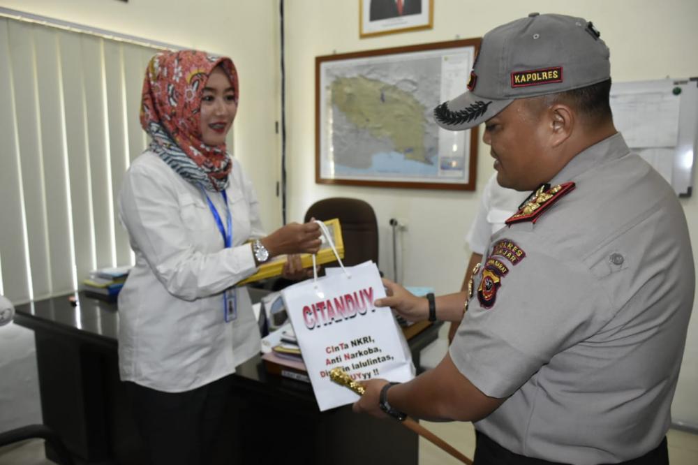 Polres Banjar Terus Sosialisasi CITANDUY Kepada Generasi Muda