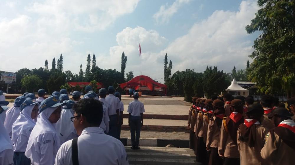 Upacara Dalam Rangka Hari Sumpah Pemuda ke - 91 Tahun 2019 Tingkat Kota Banjar.