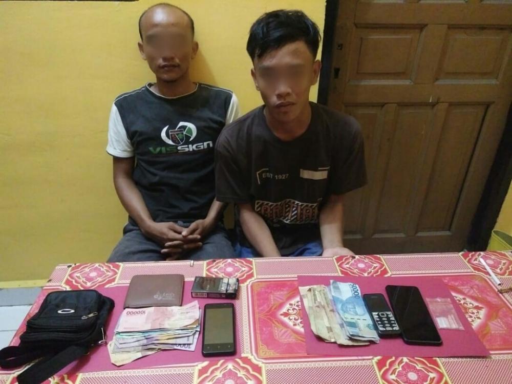 Polsek Bagan Sinembah Ringkus 2 Pelaku Penyalahgunaan Narkoba, 1 DPO