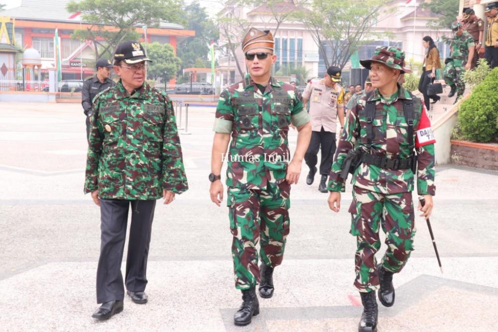 Bupati wardan jadi Irup pembukaan TMMD ke-106
