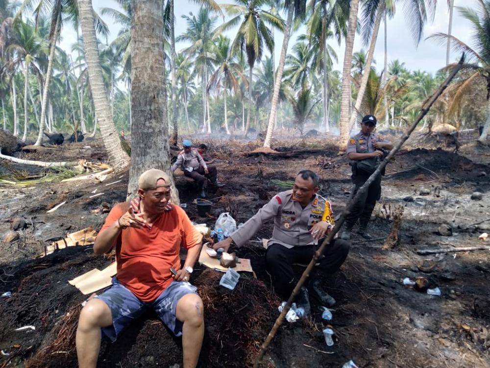 Kapolres Inhil:Soal Karlahut Di Kab Inhil Harus Di Evaluasi