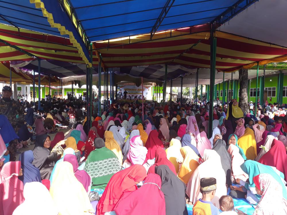 Bupati Kampar Hadiri Pengajian Akbar dalam rangka Peringatan Santri Nasional Tahun 2019 