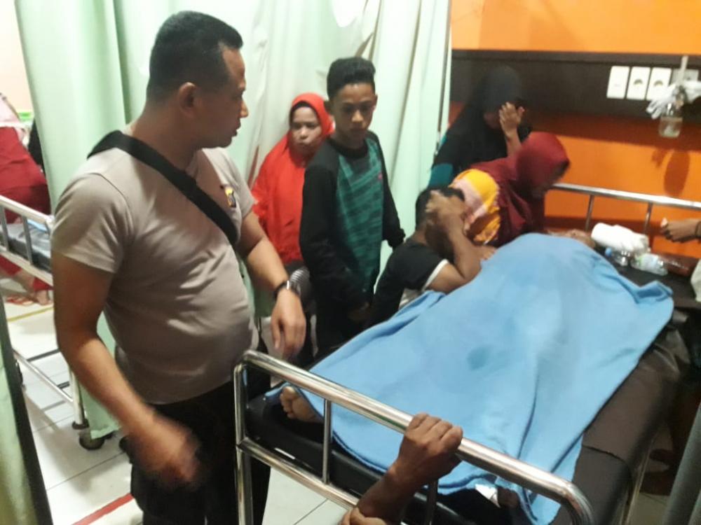 Seorang Warga Bangkinang Tewas karena Terperosok di Lobang Drainase diatas Trotoar Saat Hujan