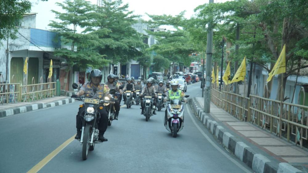 Menjelang Pelantikan Presiden dan wakil Presiden Beragam upaya polisi untuk menjaga situasi tetap kondusif
